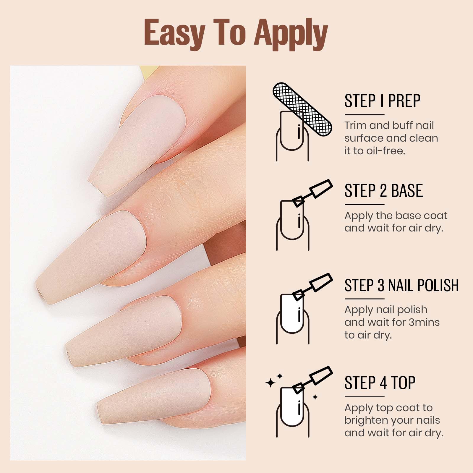 Vieafenti Matte Nude 15ml bottle ready for travel and on-the-go touch-ups.