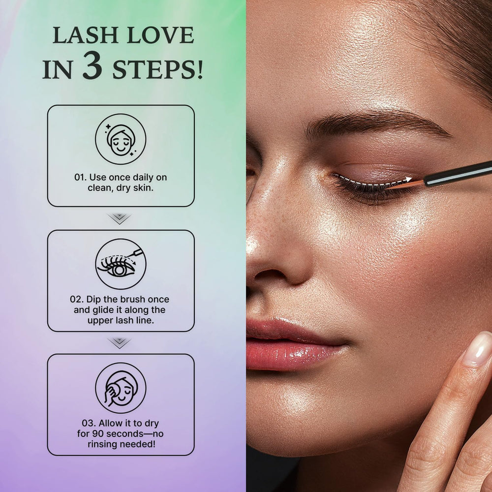 VieBeauti serum supports appearance of healthier-looking lashes over time