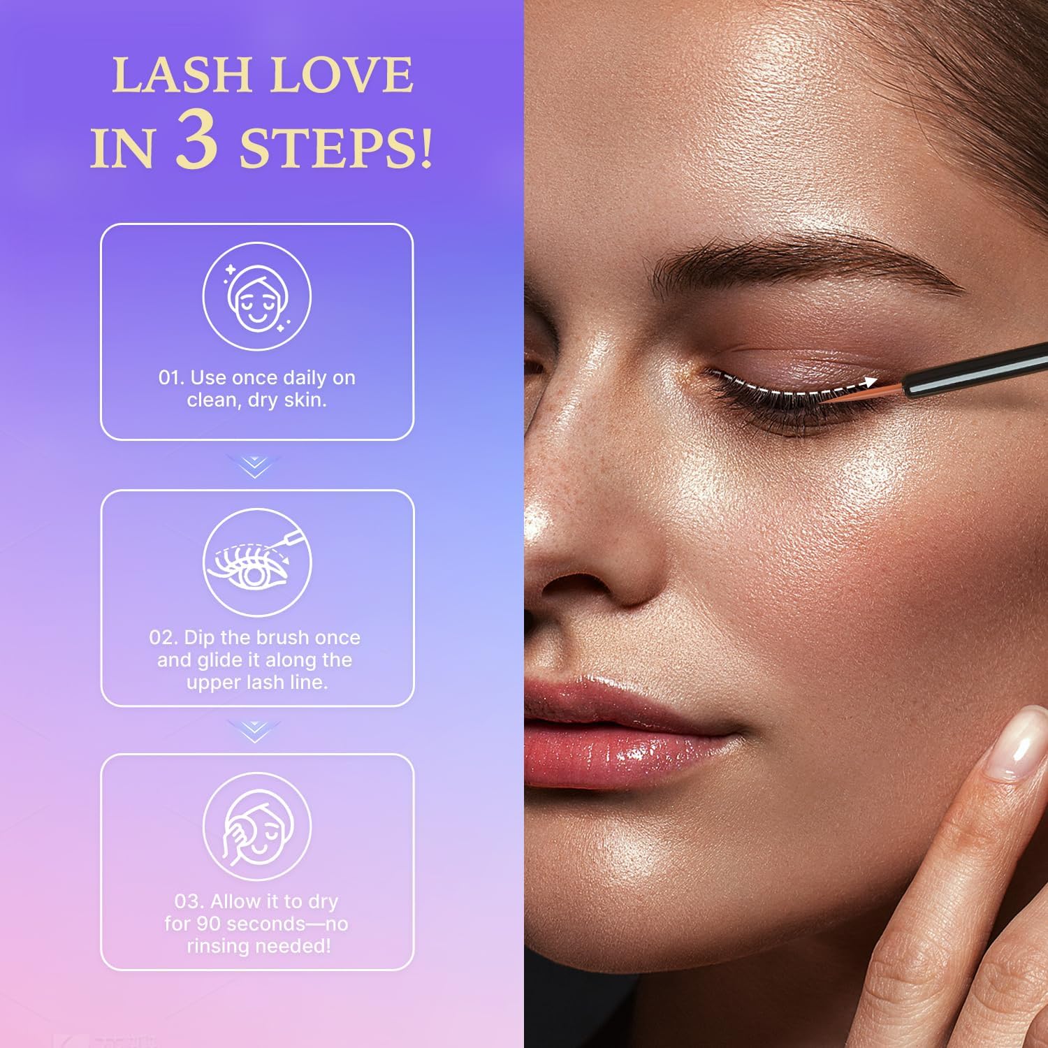 VieBeauti sensitive eyes hypoallergenic formula suitable for contact lens wearers.