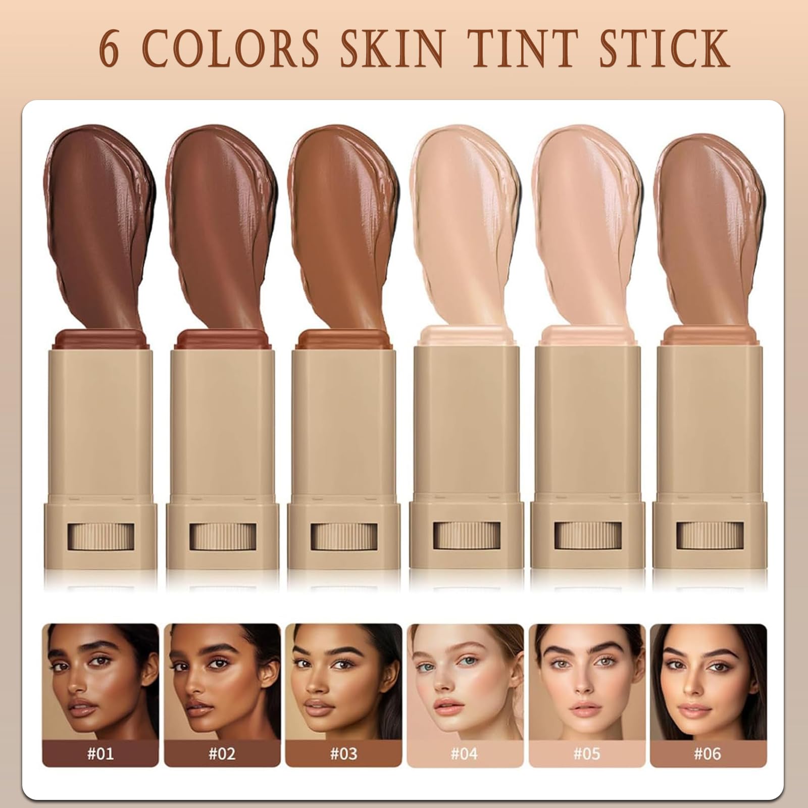 Vienflona Beauty Balm Serum swatches on skin reveal light, buildable coverage