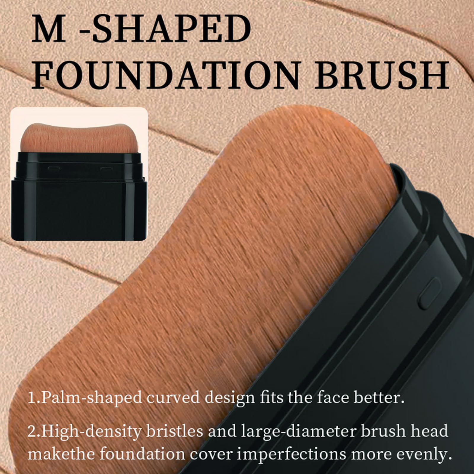 Vienflona Foundation Stick lightweight-concealer highlights comfortable, breathable full coverage.