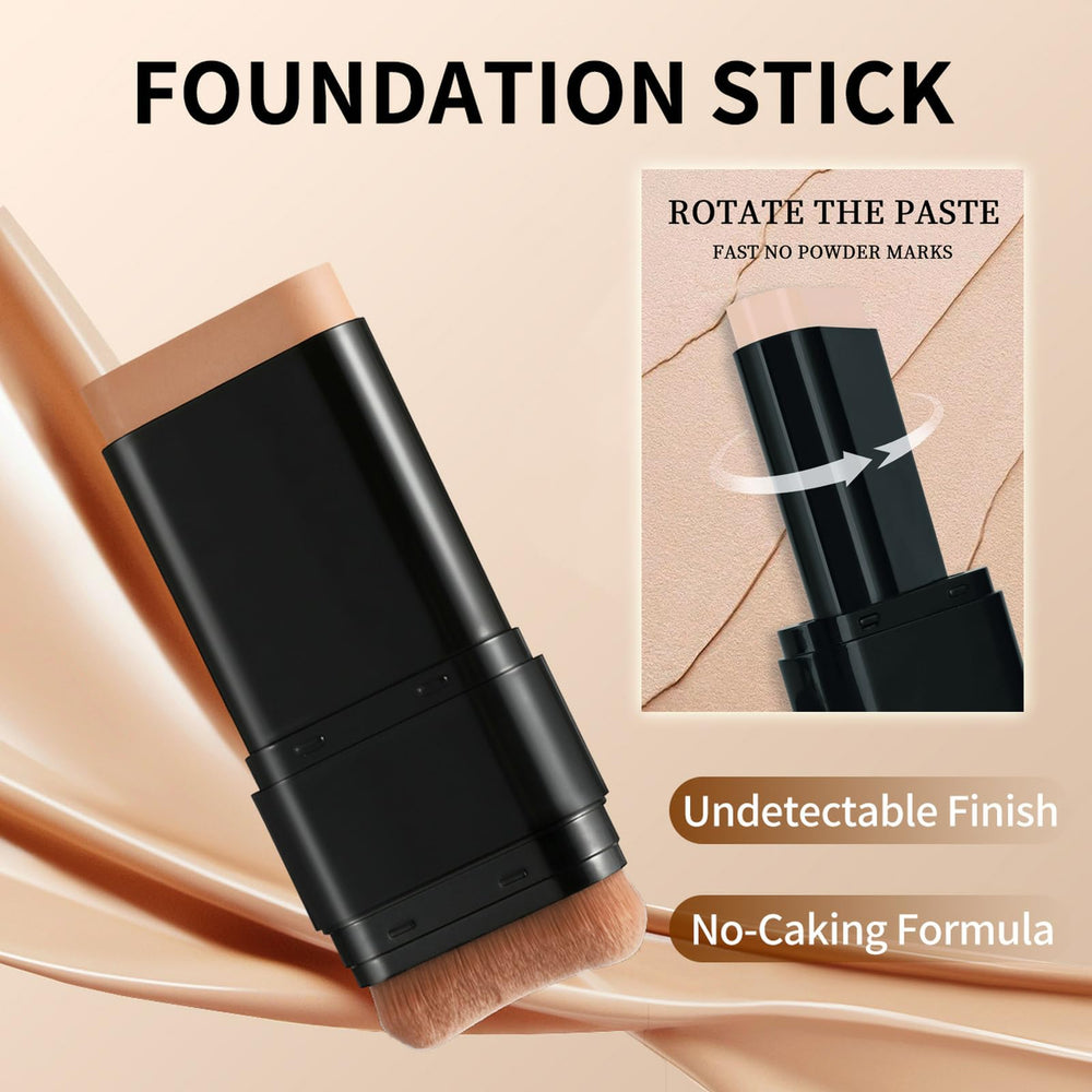 Vienflona Foundation Stick shade-natural-02 matches medium-toned skin for versatile use.