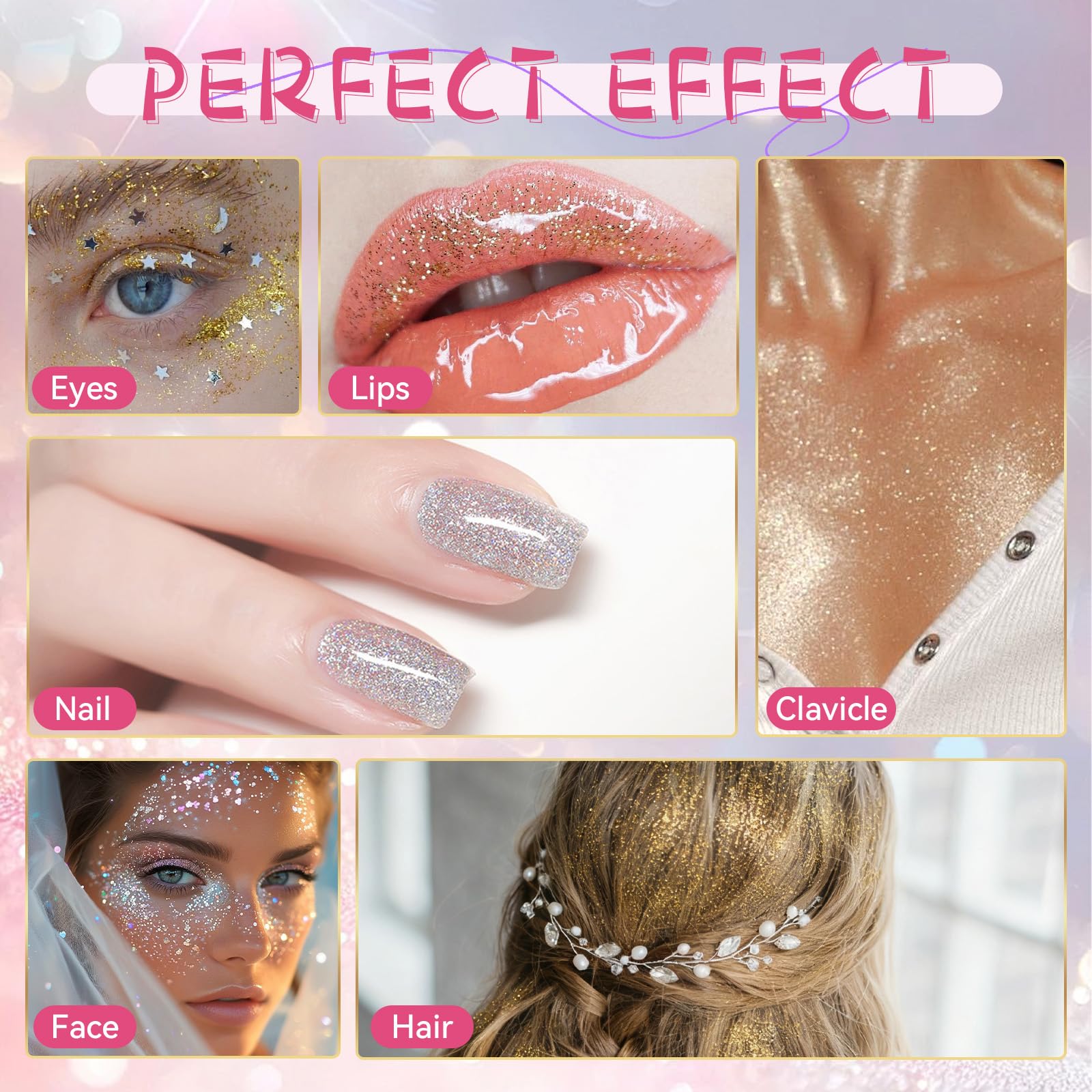 Vigorder festival sparkle for radiant stage-ready looks.