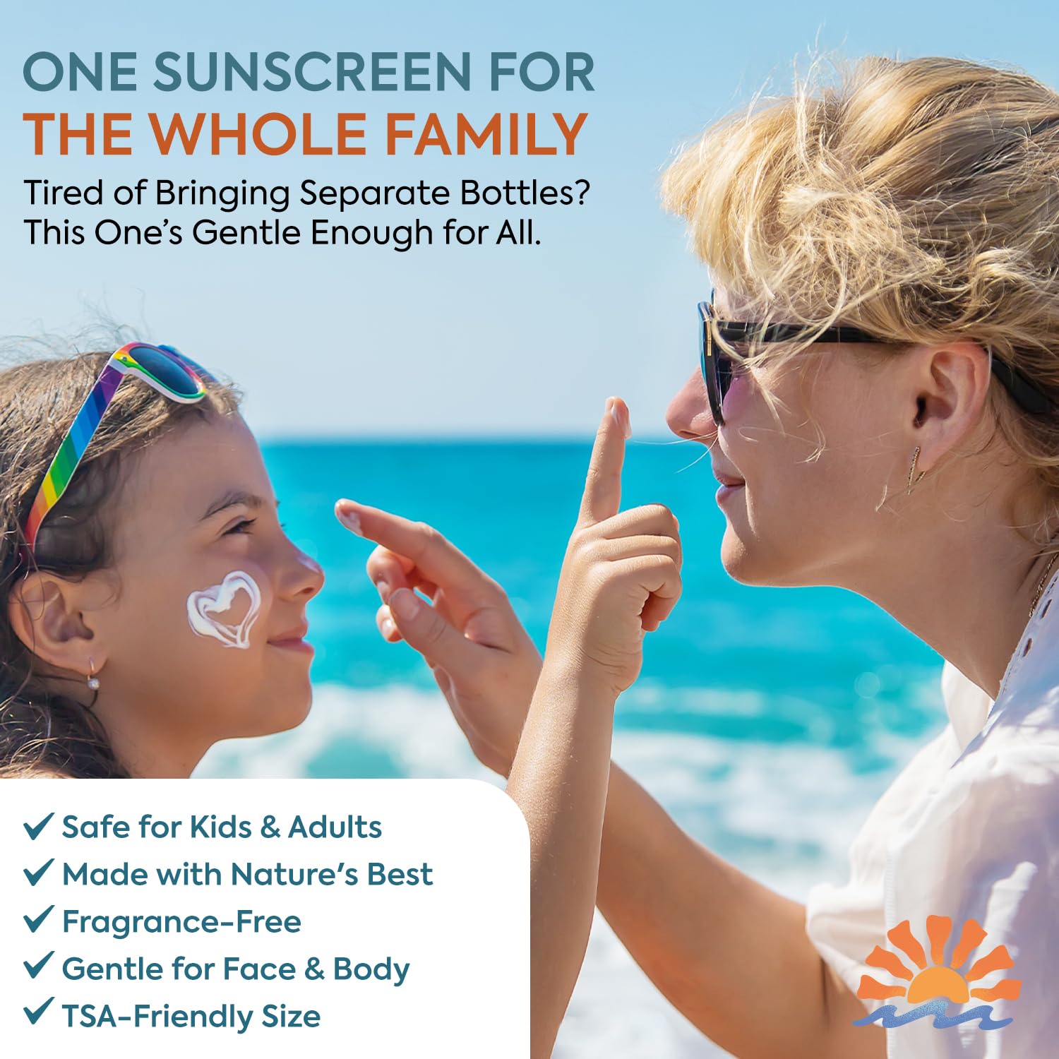 Vigority sunscreen bottle held during outdoor activity