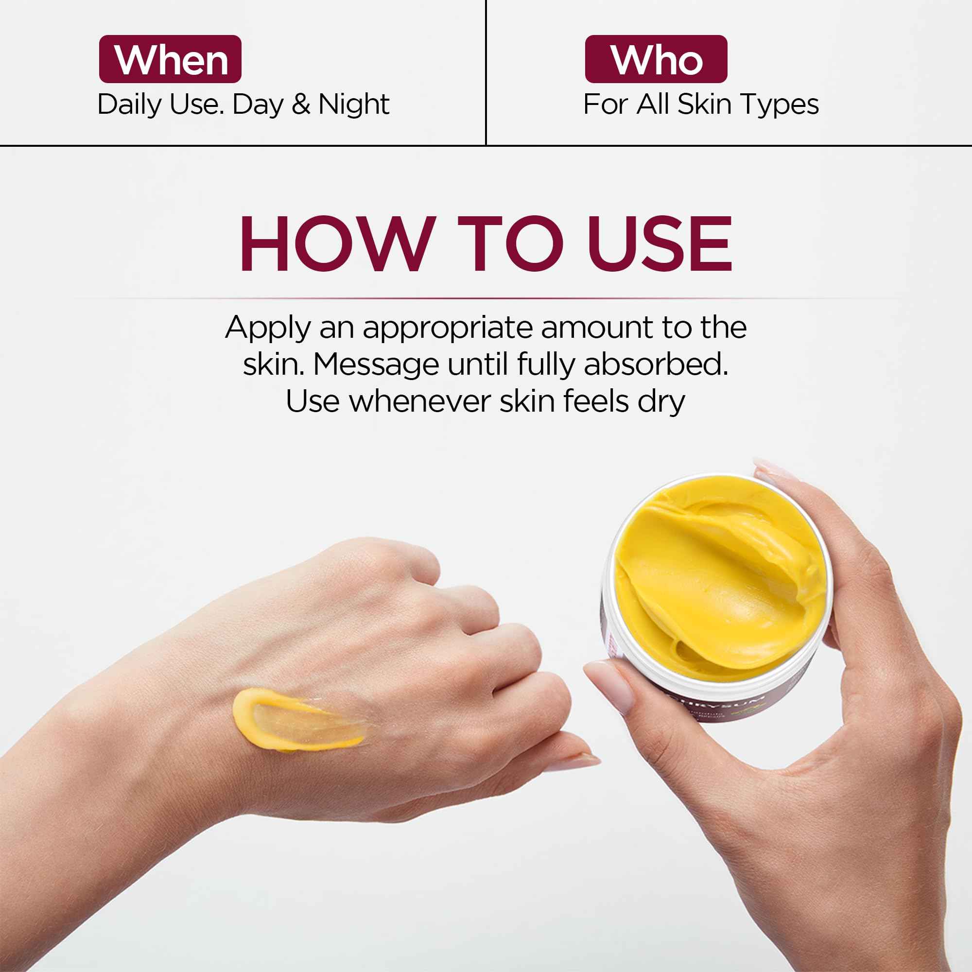 Vigority Helichrysum Balm sample sachet for trial use.