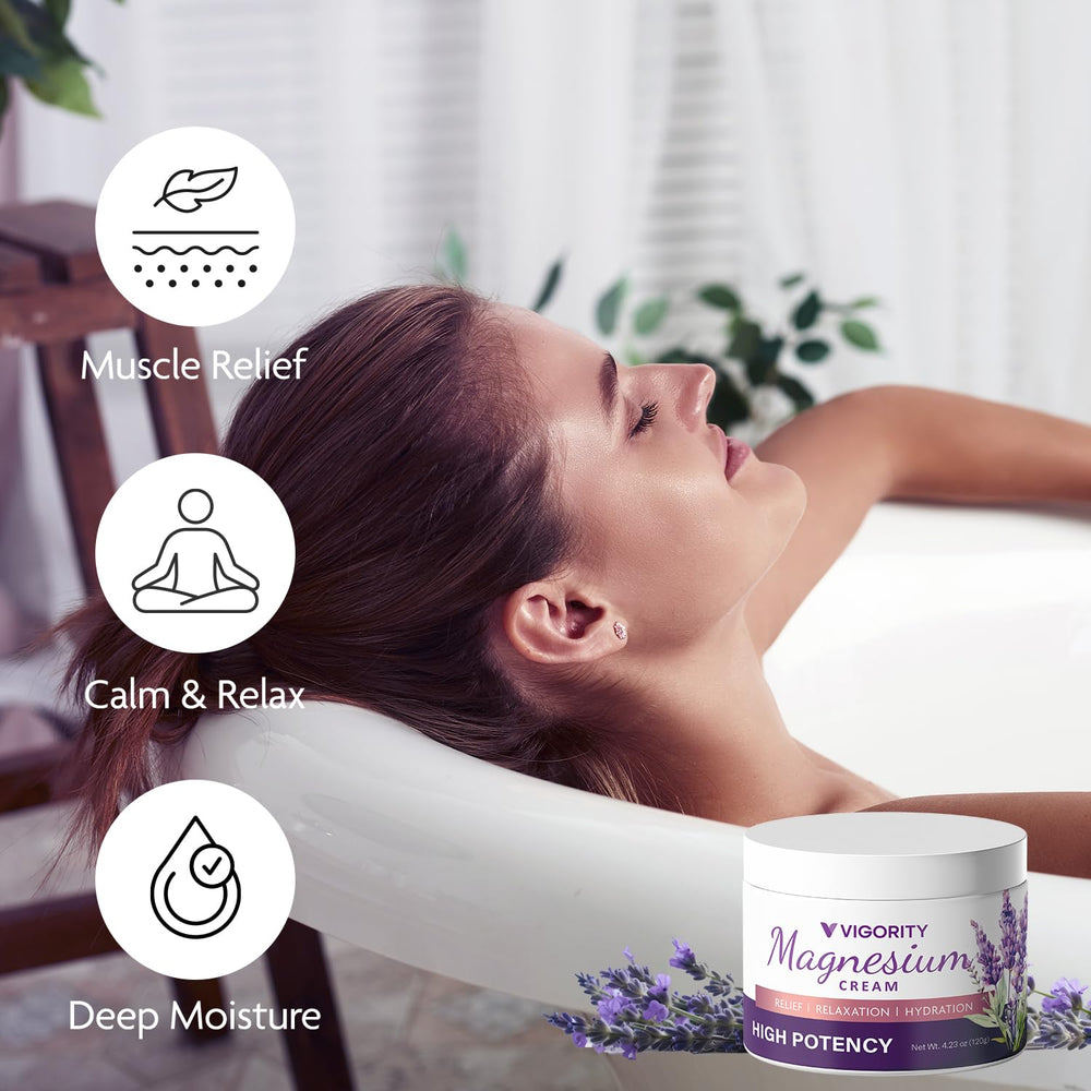 Vigority ingredients highlight: magnesium and vitamins in a gentle bedtime formula.