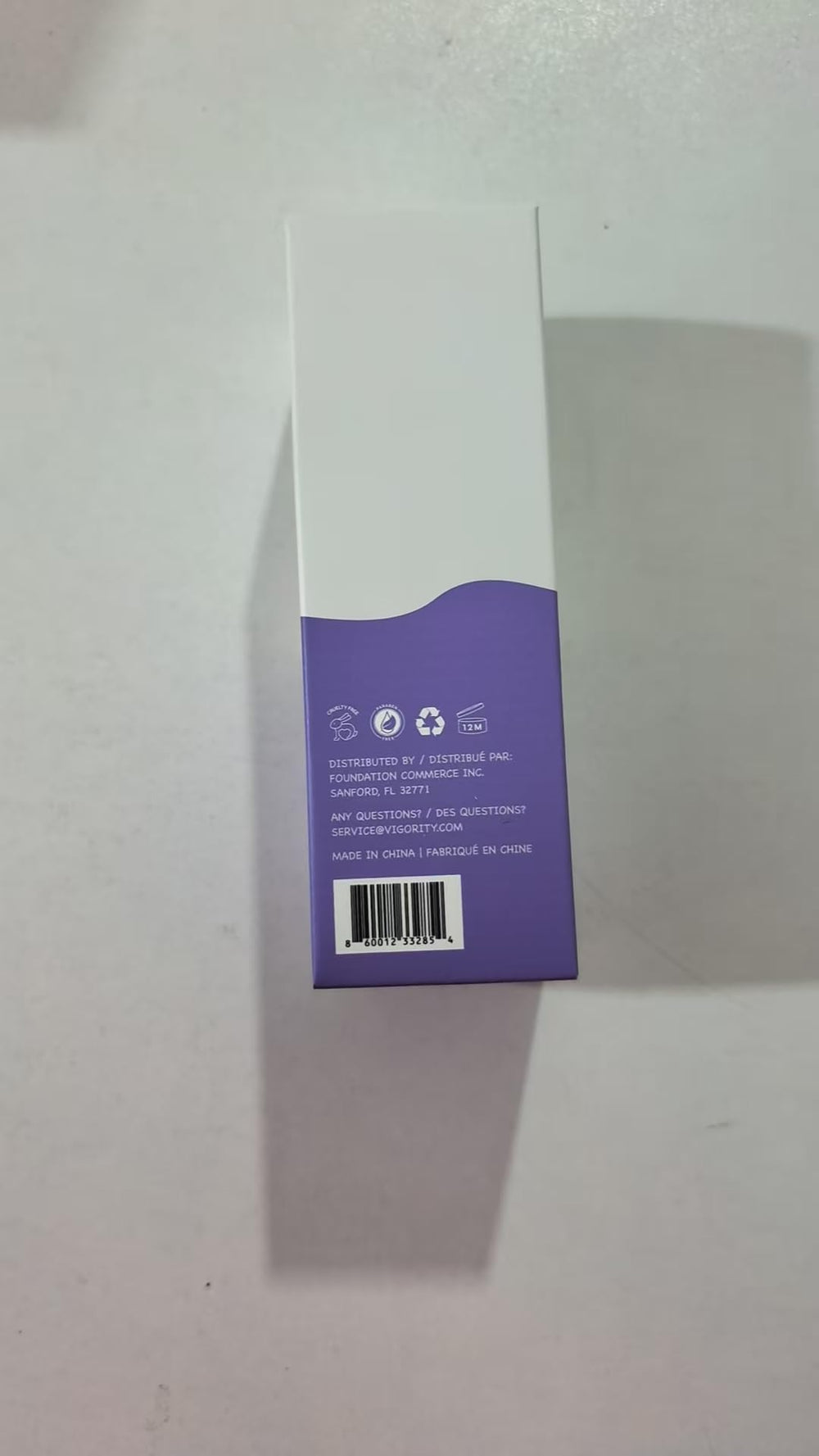 Vigority magnesium lotion vitamin D boost indicating nourishing skin support.