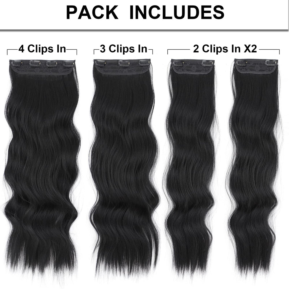 Vigorous extensions with 2-, 3-, and 4-clip options for versatile placement