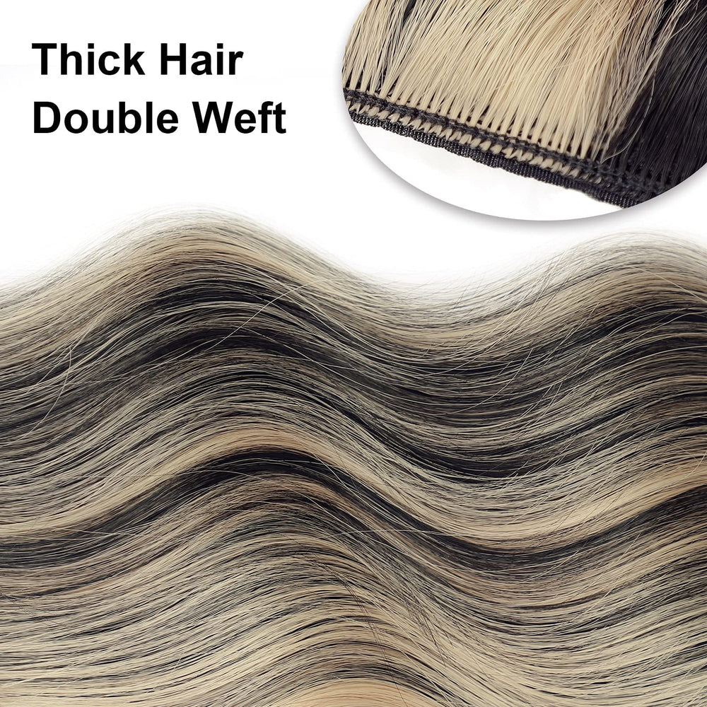 Vigorous heat-resistant synthetic fibers mimic natural hair texture