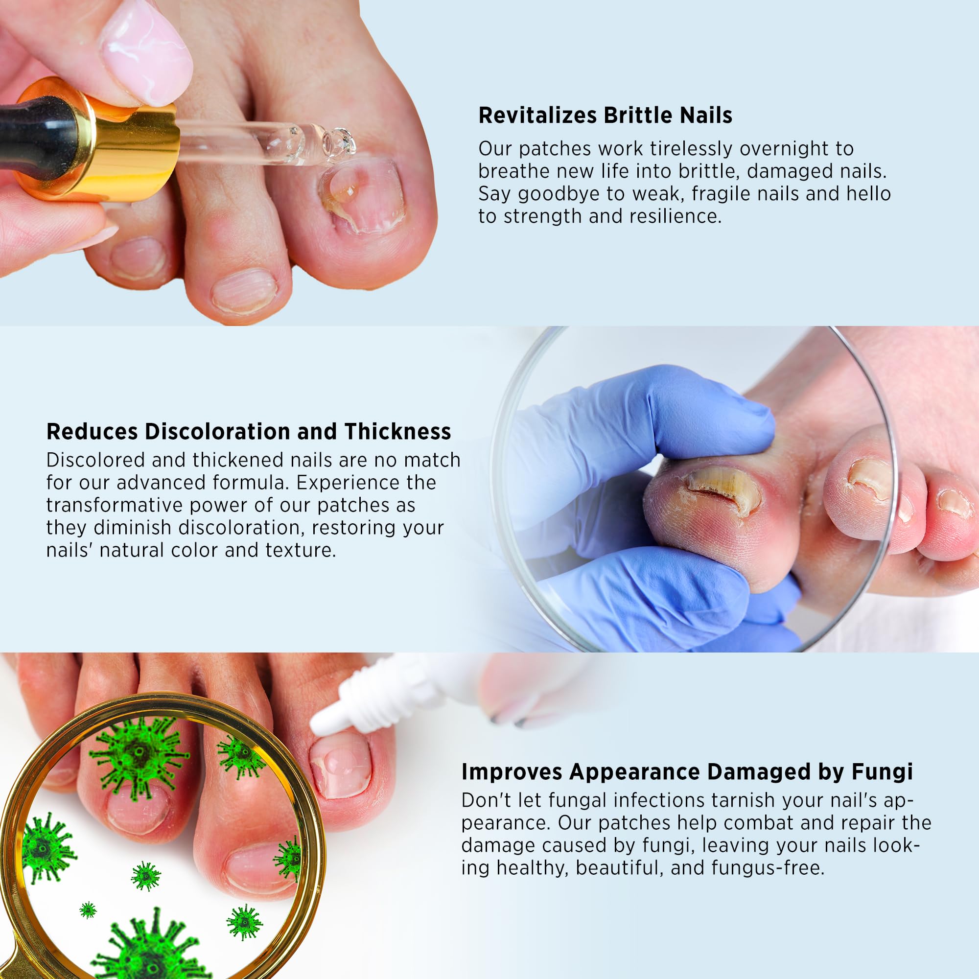 VigorWell extra-strength formula designed for stubborn toenail issues and care benefits.
