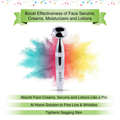 VIJUVE precision tip targeting under-eye area helps reduce puffiness and define contours