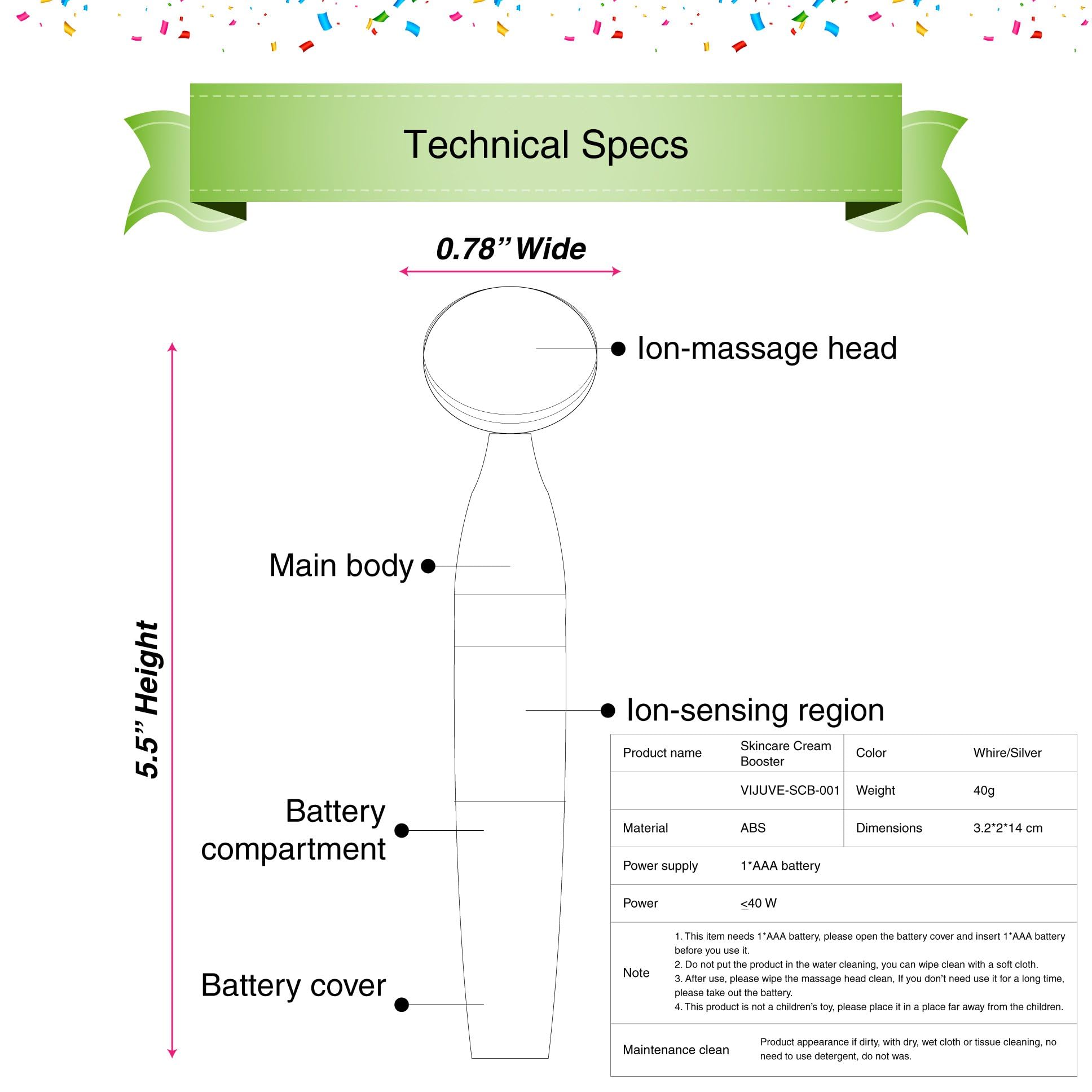 VIJUVE results boost close-up demonstrates improved skin texture and glow