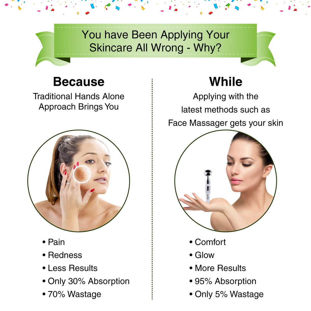 VIJUVE sonic infuser battery compartment close-up showcases portable design for on-the-go skincare
