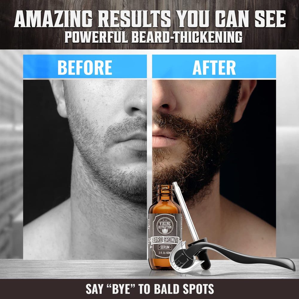 Viking Revolution citrus beard balm tin helps soften and style.