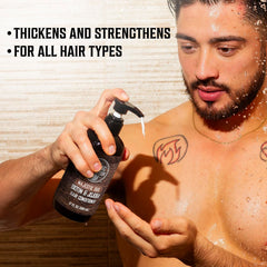 Viking Revolution Majestic Oud conditioner bottle delivering smooth detangling and moisture.