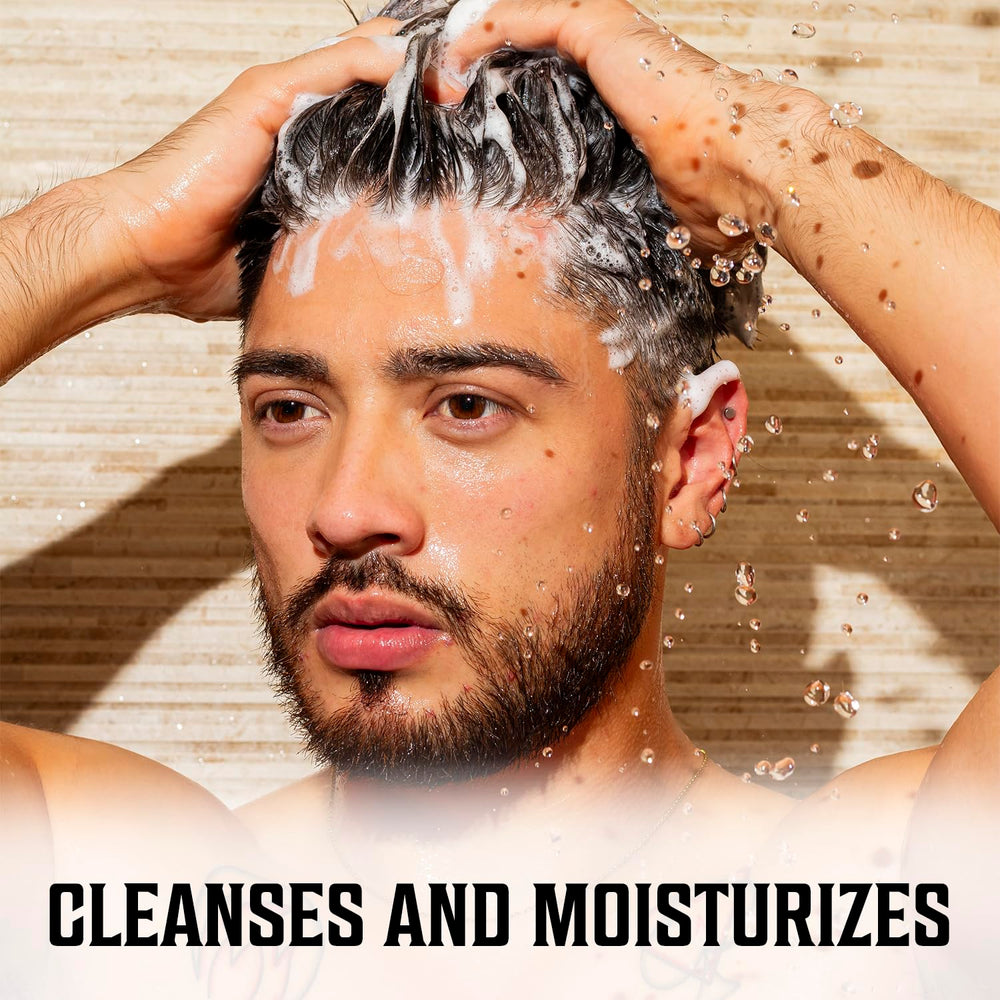 Viking Revolution Majestic Oud shampoo pump for easy, mess-free dispensing.