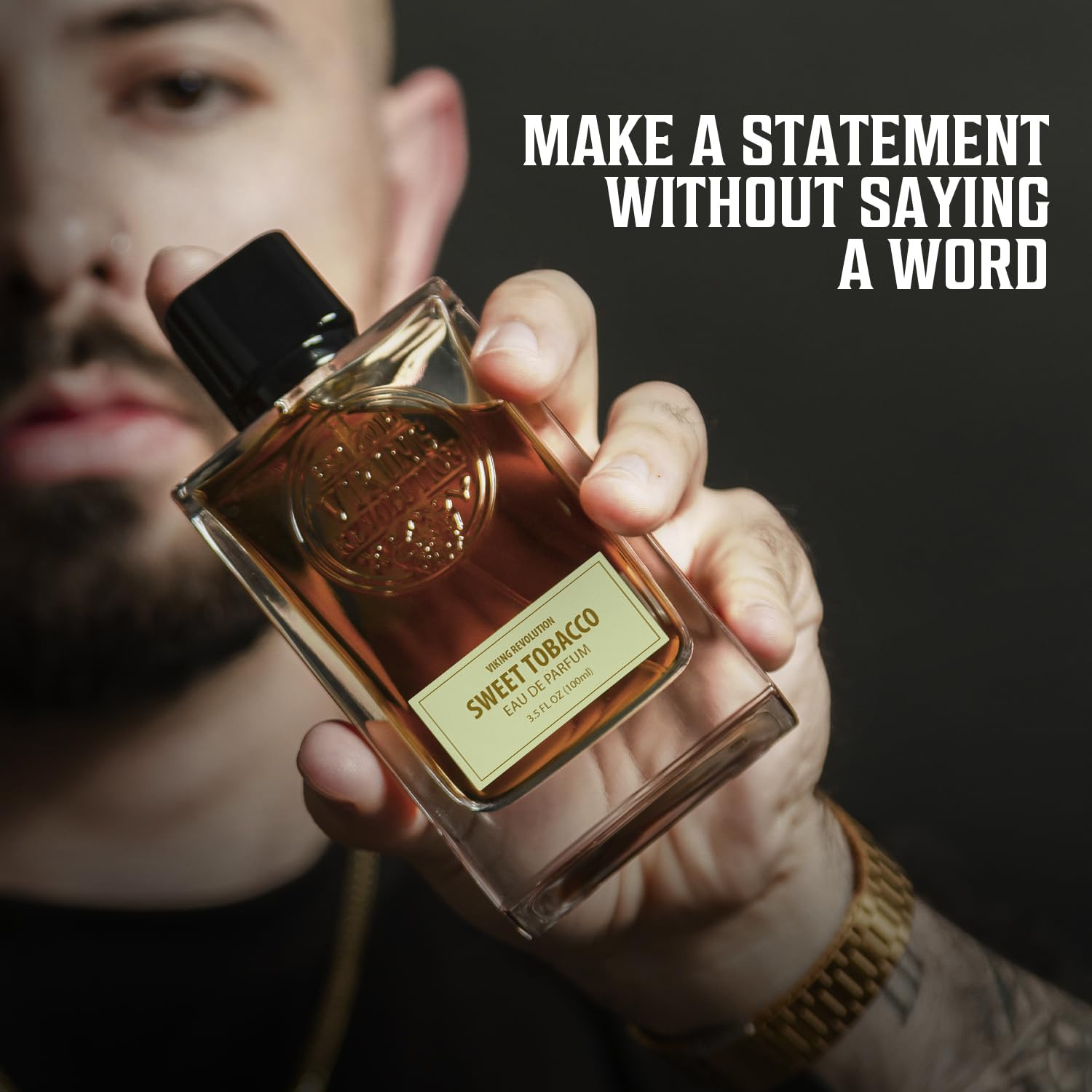 Viking Revolution Sweet Tobacco label reflecting a tobacco-forward profile