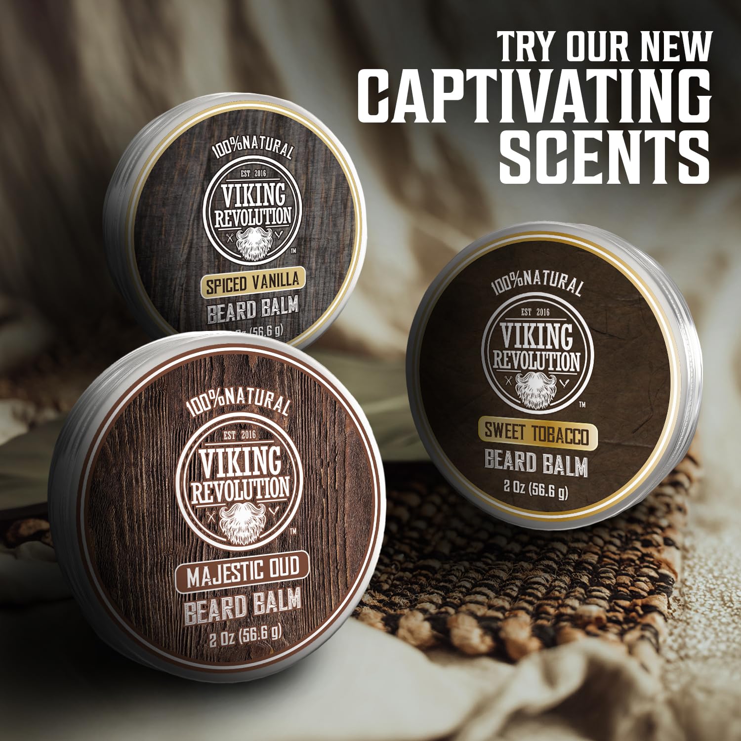 Illustration of tobacco scent diffusion from the balm