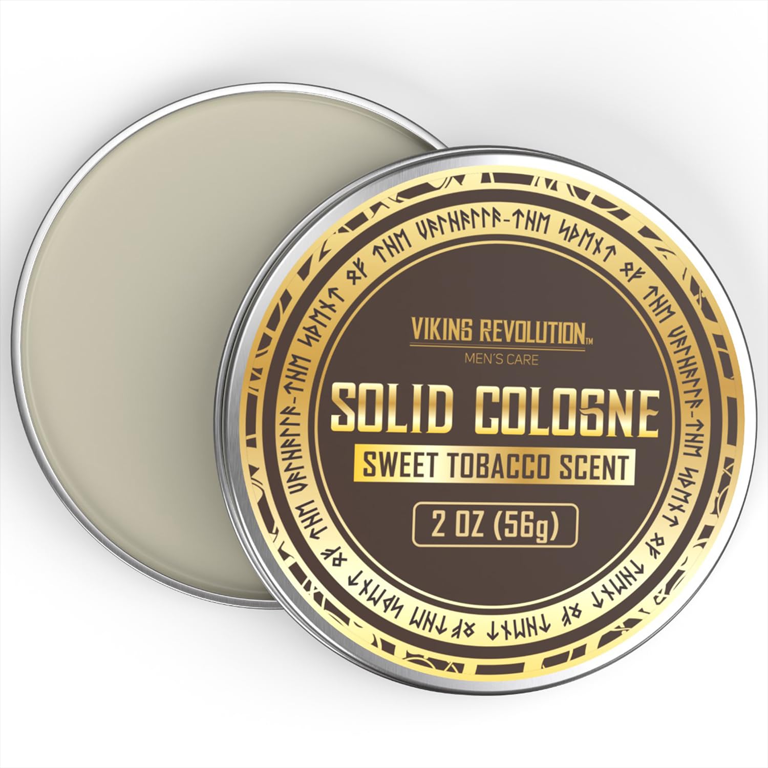 Viking Revolution Sweet Tobacco solid cologne long-lasting masculine aroma