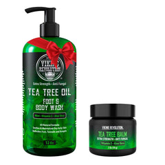 Viking Revolution Tea Tree Kit front view for hydrating skin care.