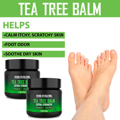 Viking Revolution Tea Tree Oil Cream packaging box for travel convenience.