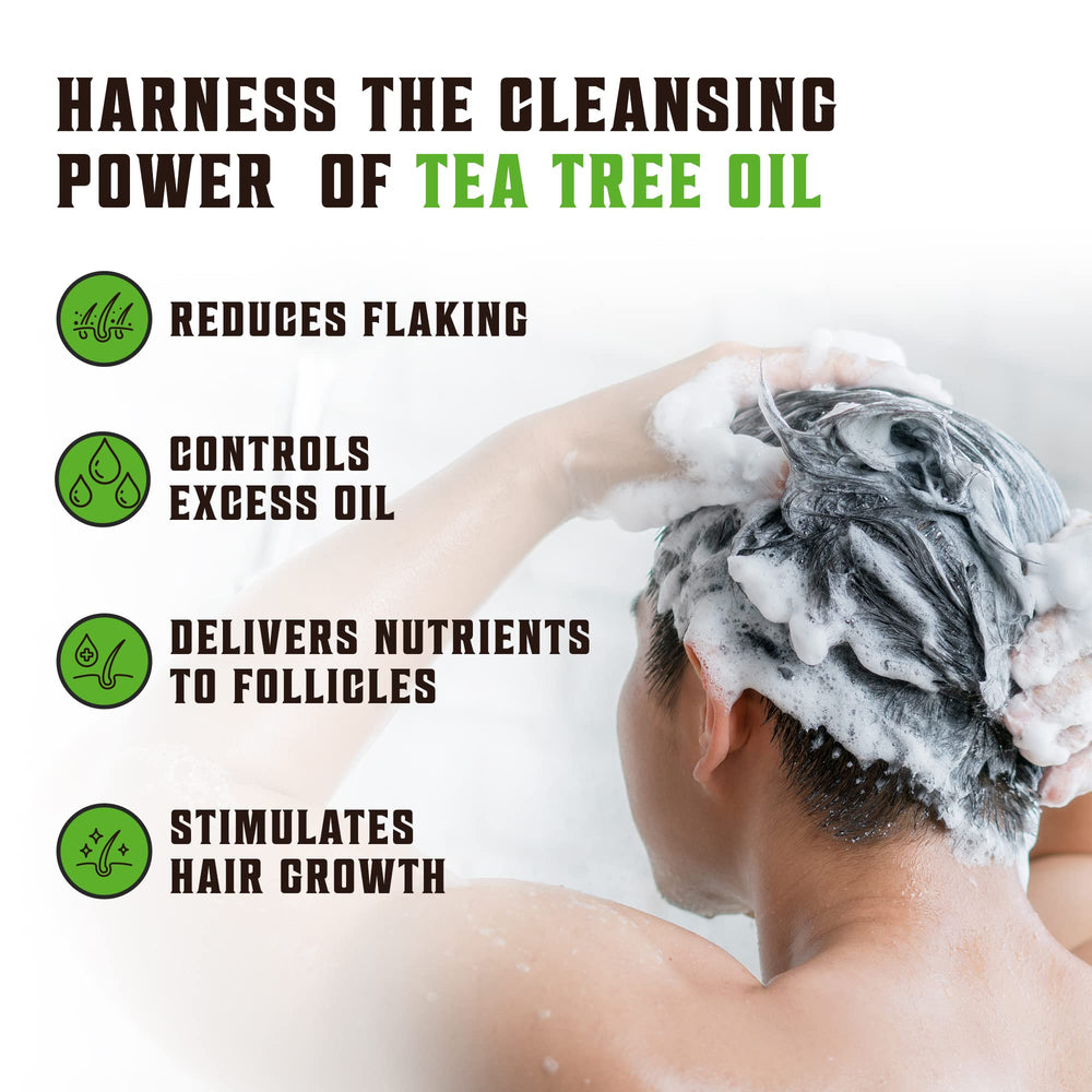 Viking Revolution Tea Tree Set packaging highlights natural ingredients and care.
