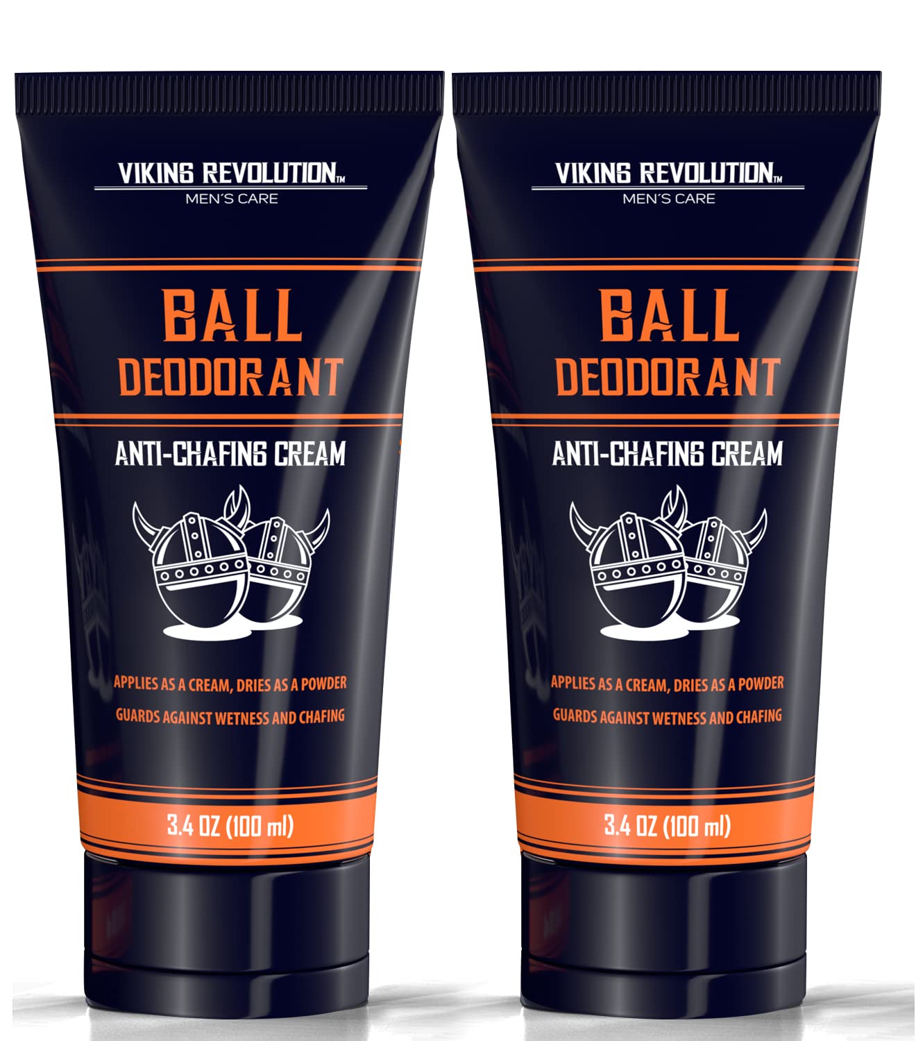 Two-pack packaging for convenient daily use and travel.