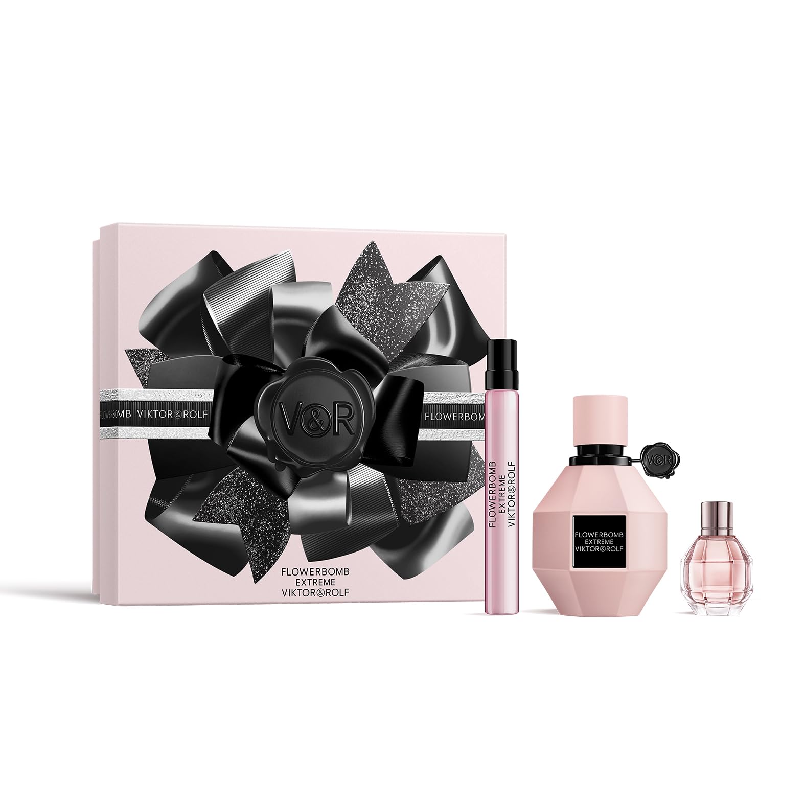 Viktor&Rolf Flowerbomb Extreme bottle front for everyday allure.