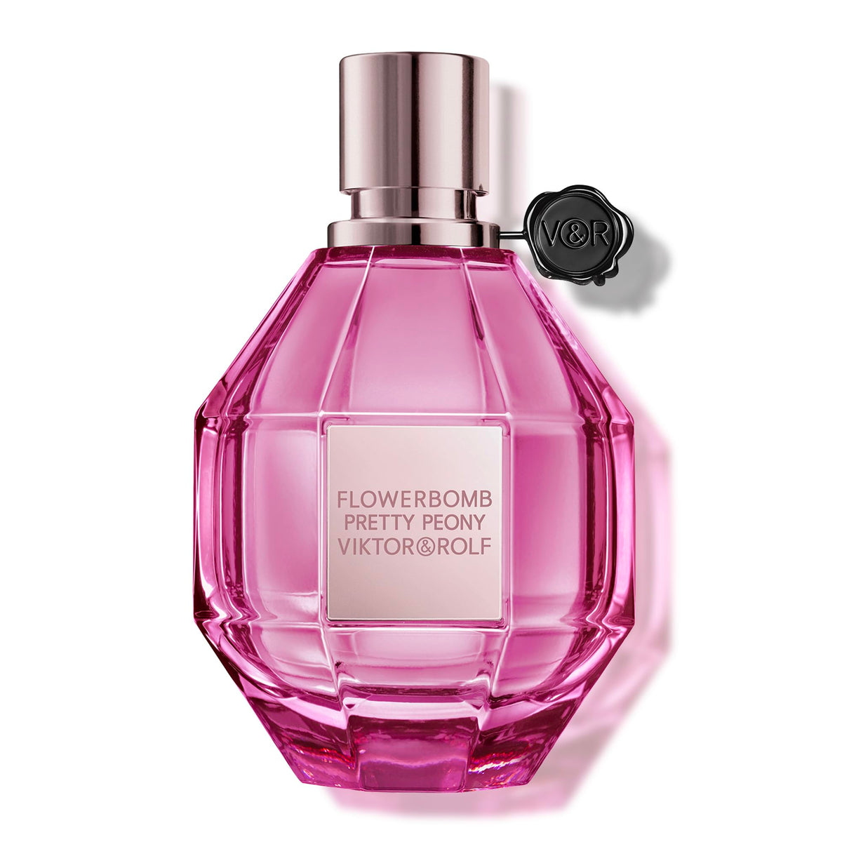 Viktor&Rolf Flowerbomb Pretty Peony bottle glows with bright strawberry and peony notes for daily elegance