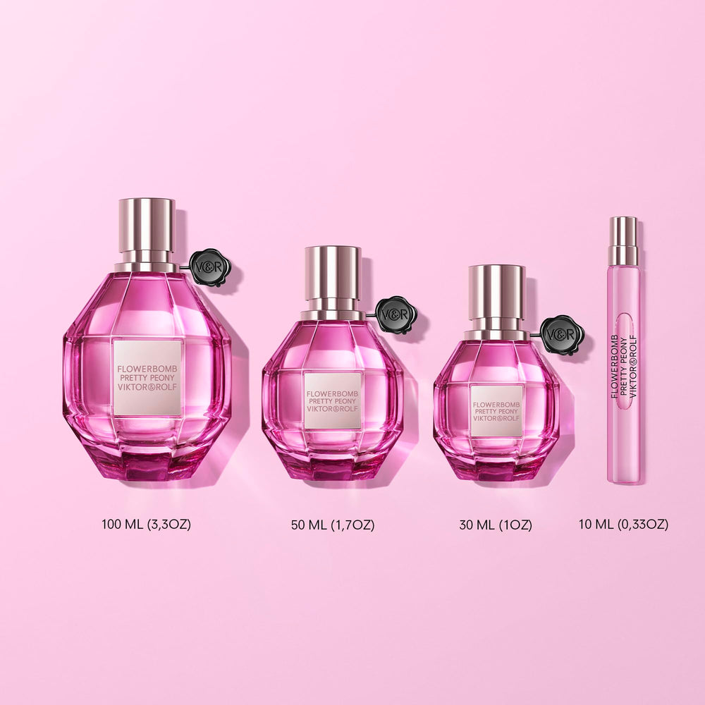 Viktor&Rolf Flowerbomb Pretty Peony creamy musk note provides soft warmth