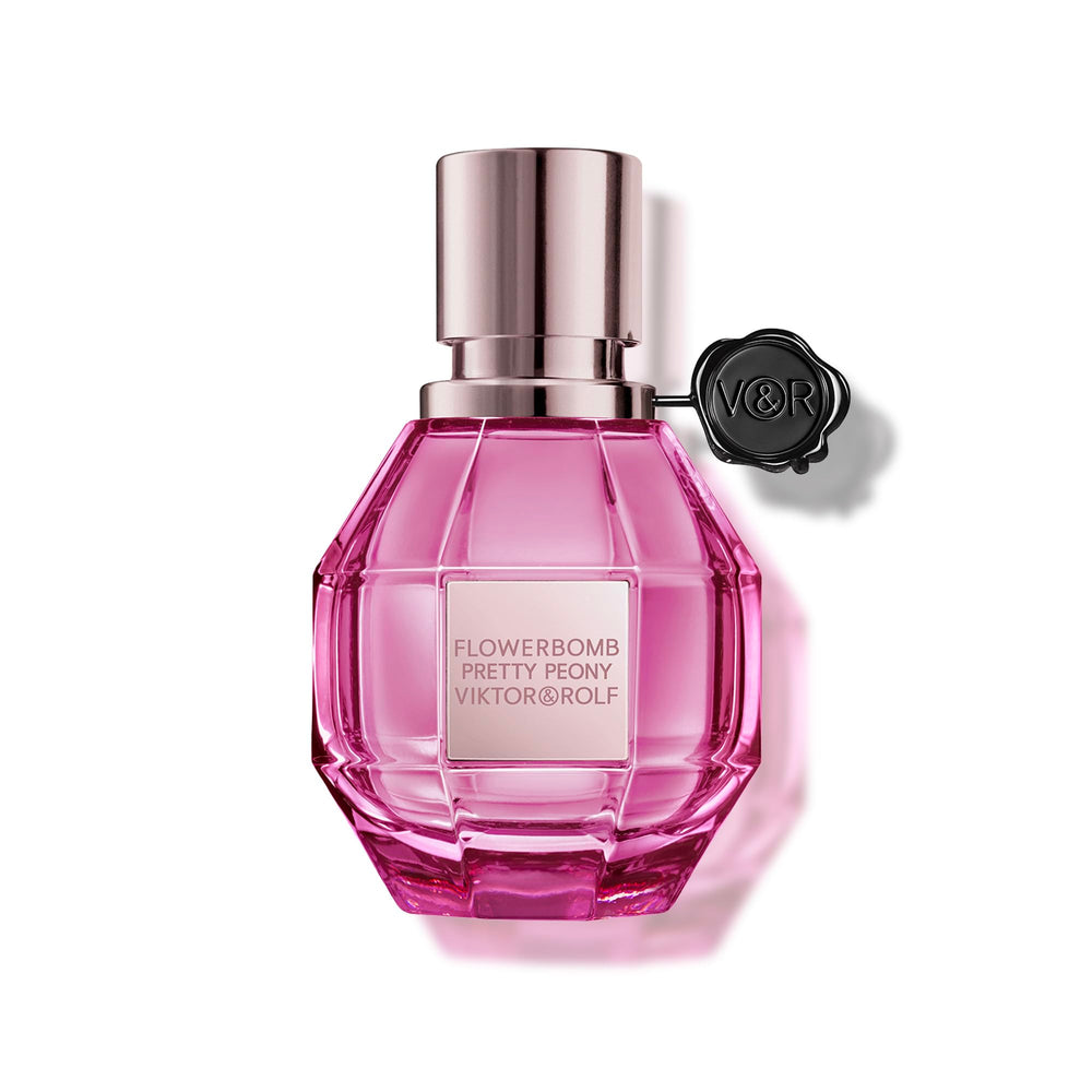 Viktor&Rolf Flowerbomb Pretty Peony strawberry note for a bright spring vibe.