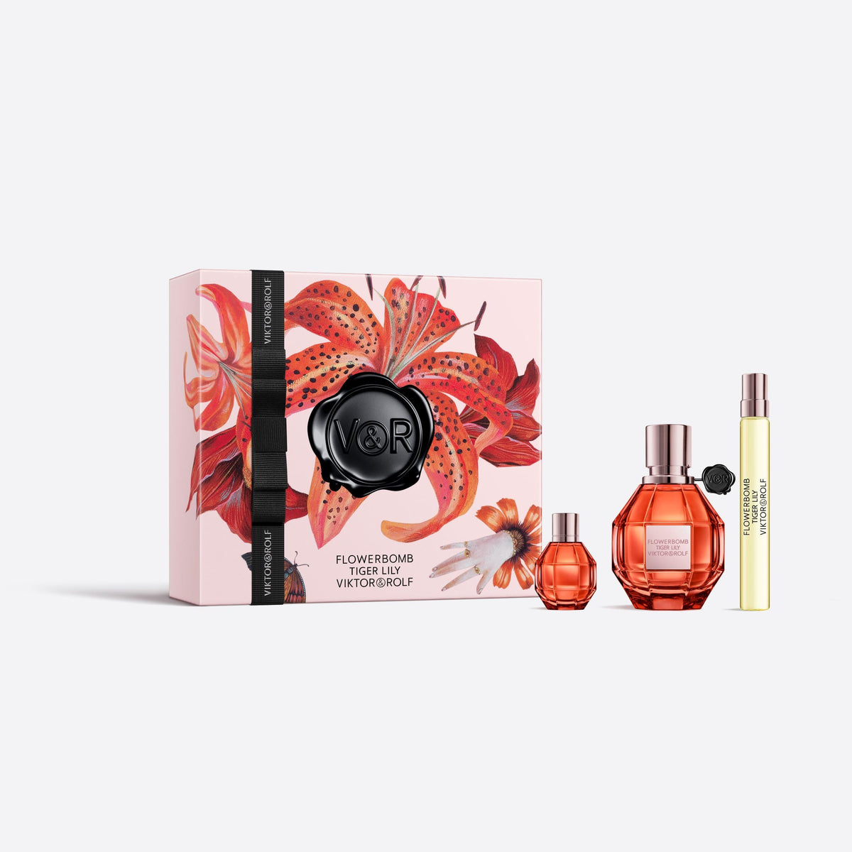 Viktor&Rolf Flowerbomb Tiger Lily bottle with warm tropical notes for daily wear.