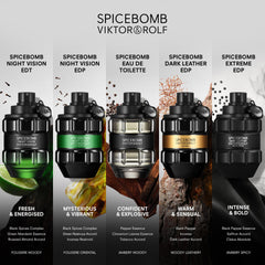 Viktor&Rolf Spicebomb Extreme close-up highlights woody notes.