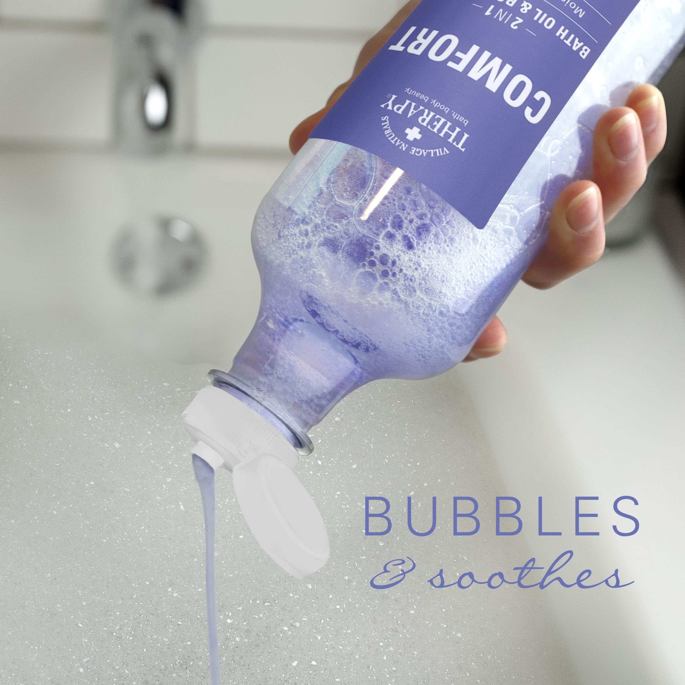 Blueberry Extract enriches the formula with fragrance and skin-softening feel.