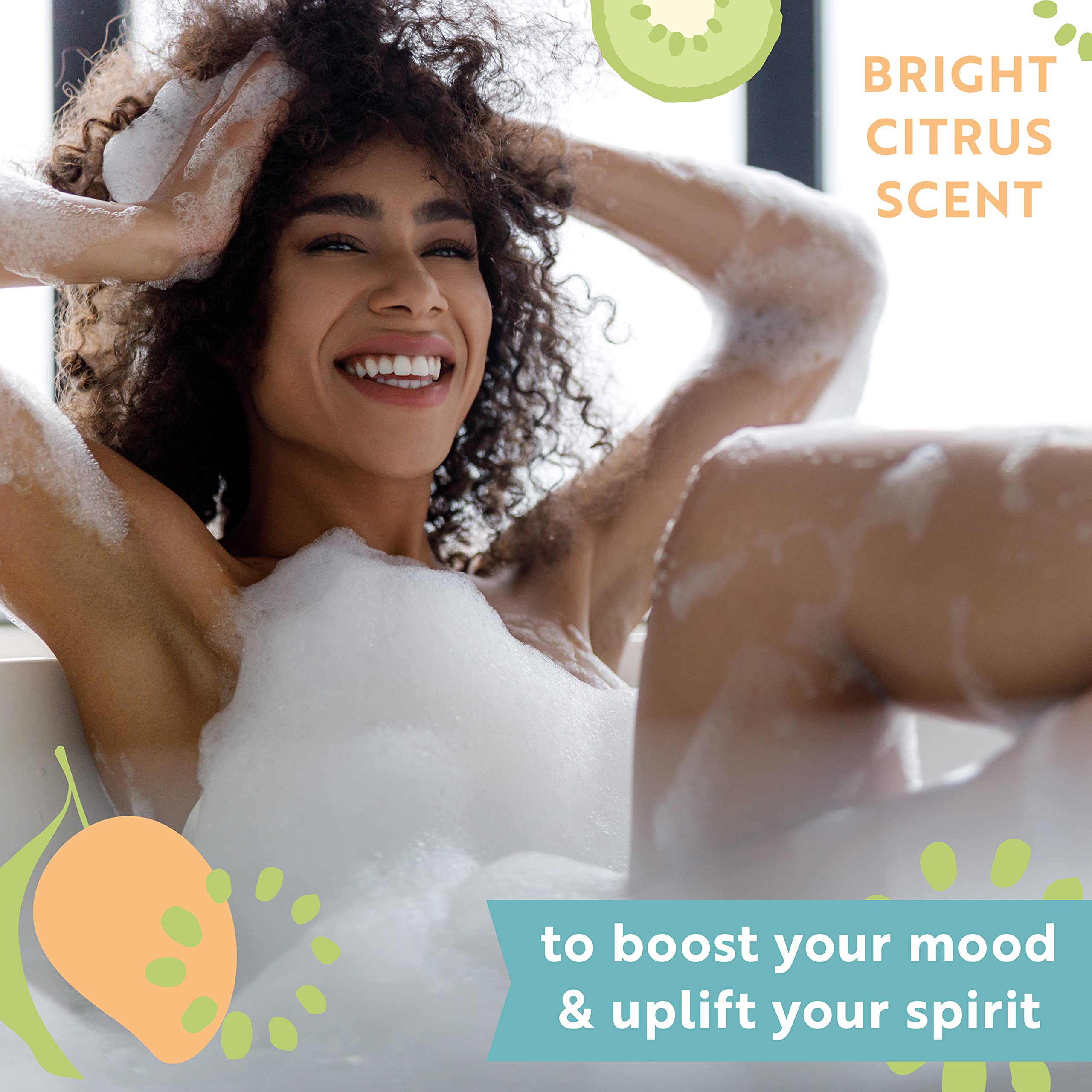 Hydrate citrus aroma highlighting a refreshing bathing experience