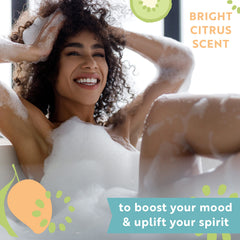 Hydrate citrus aroma highlighting a refreshing bathing experience