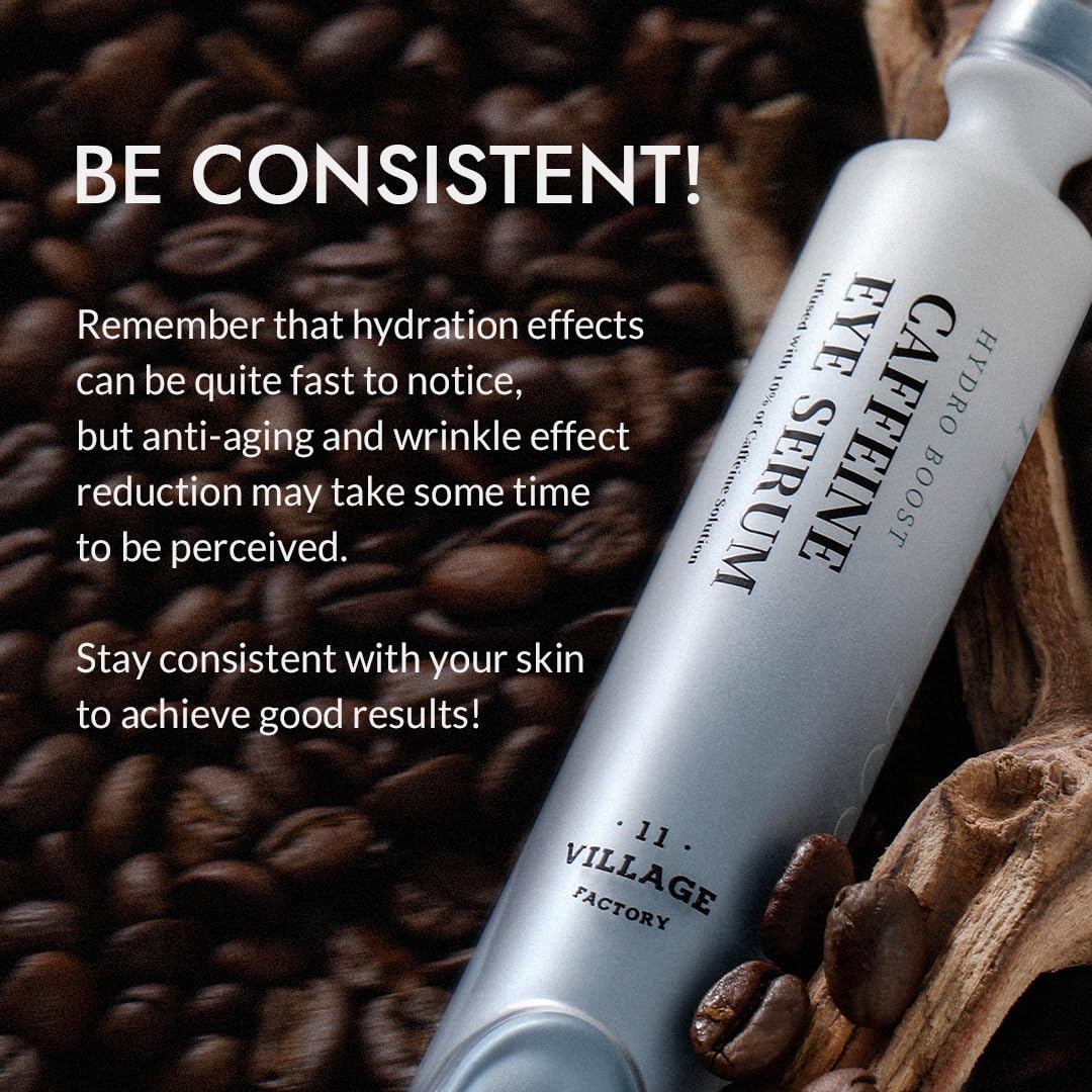 Village11Factory Hydro Boost Eye Serum under-eye area softening effect