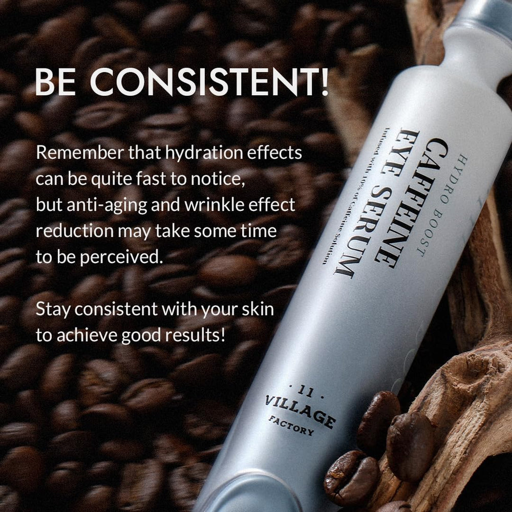 Village11Factory Hydro Boost Eye Serum under-eye area softening effect