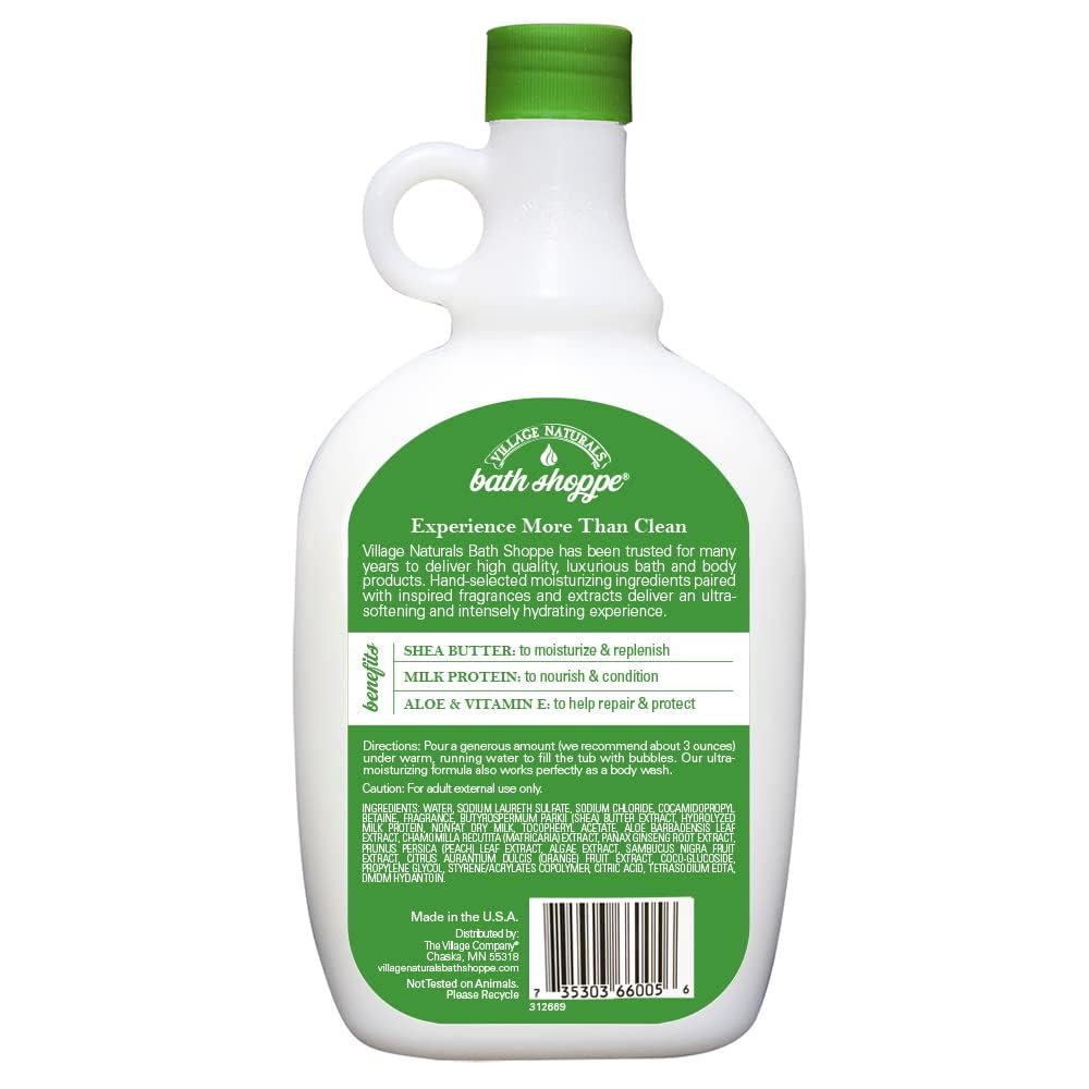 White tea aroma from Village Naturals Bath Shoppe soothes the mind during a soak