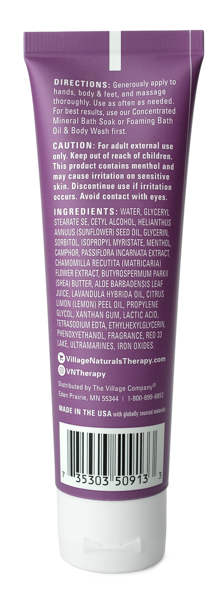 Close-up of lotion texture highlighting shea butter and aloe hydration benefits.
