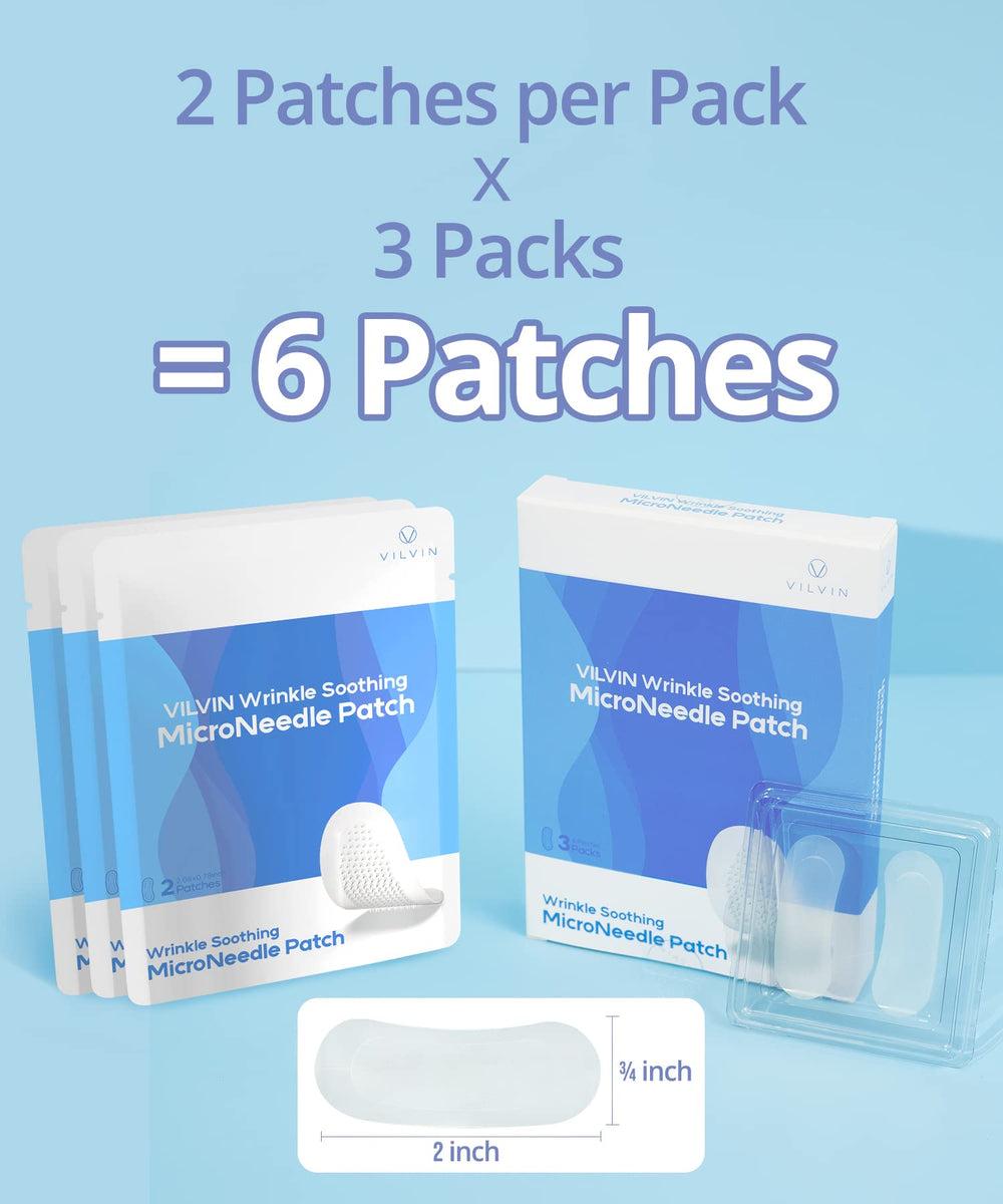 Vilvin overnight routine steps with patch application