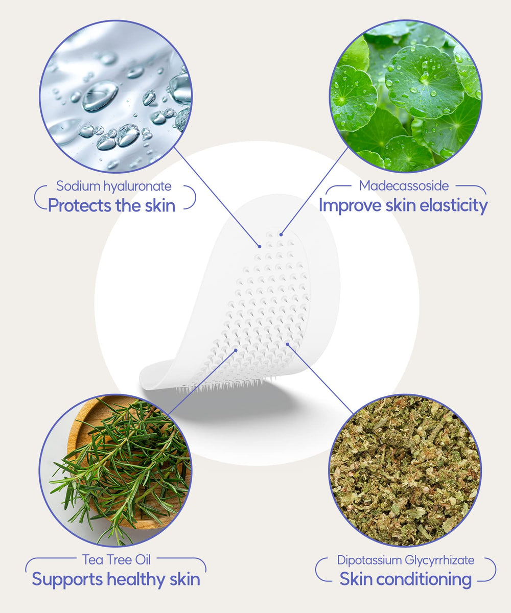 Vilvin patch pack close up highlighting unscented formula