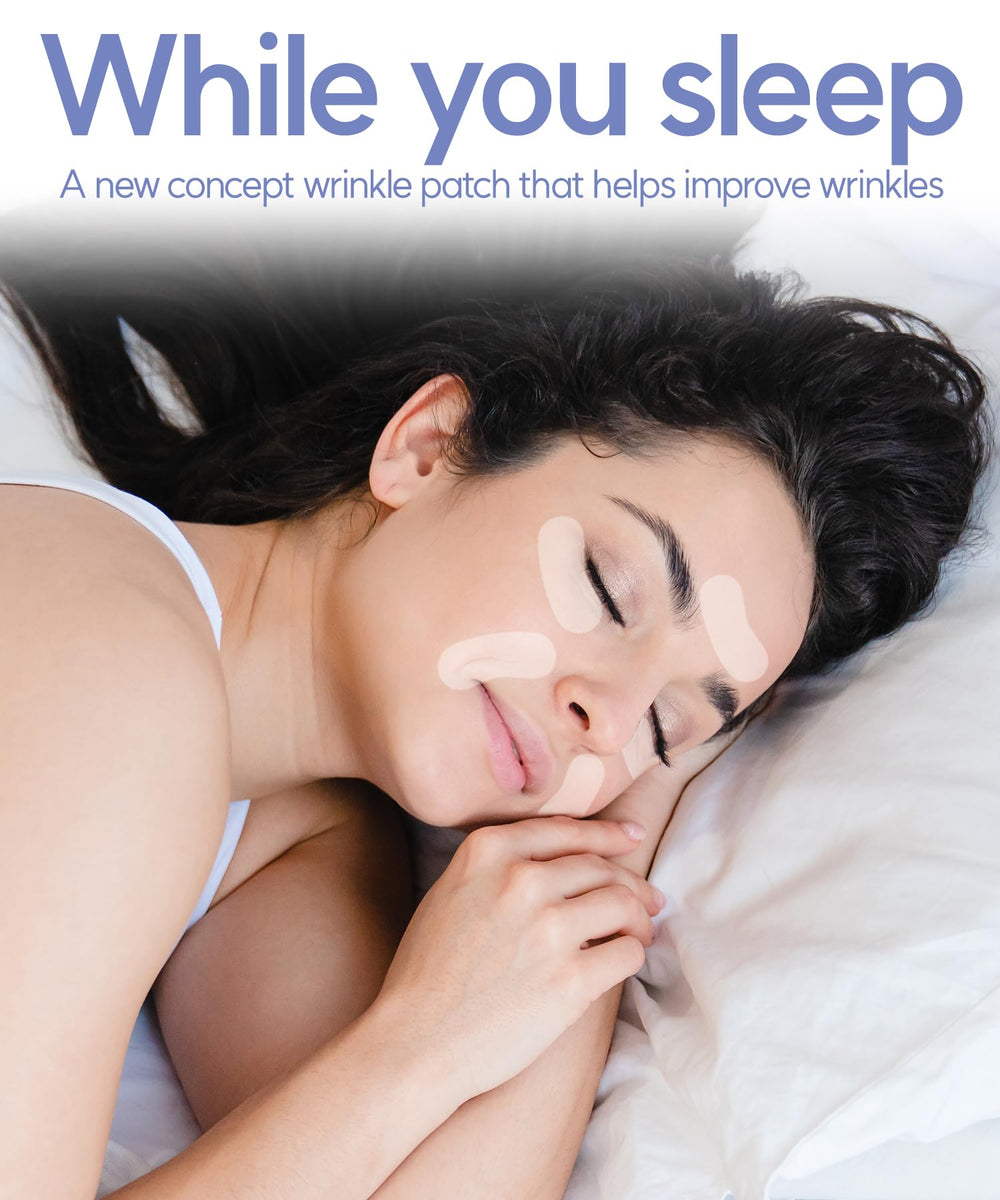 Vilvin patches for smile lines showing targeted care around mouth