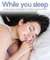 Vilvin patches for smile lines showing targeted care around mouth