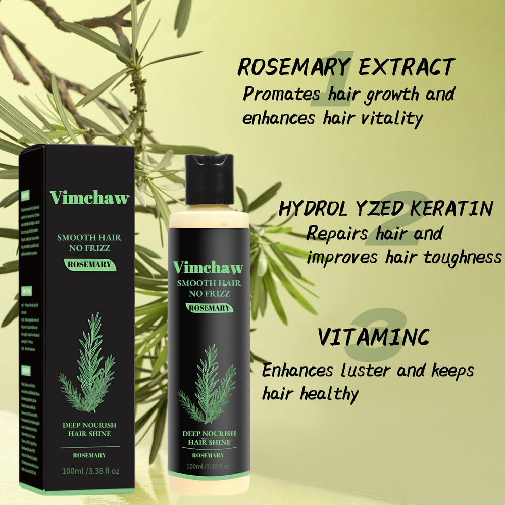 Vimchaw Rosemary Shampoo bottle with botanical ingredients for natural cleansing.