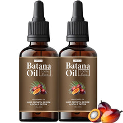 VIMOZA Batana Oil bottle emphasizes rich hydration for the scalp