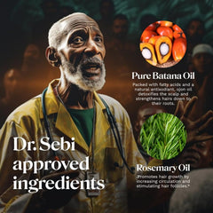 VIMOZA Batana Oil on scalp during massage for deep nourishment