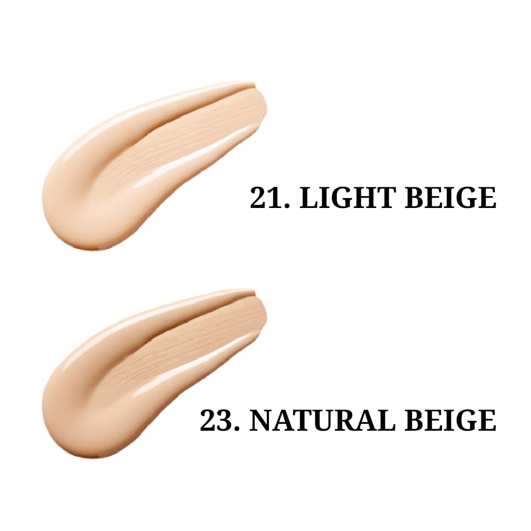 VINNE natural-dewy finish on skin with subtle radiance.