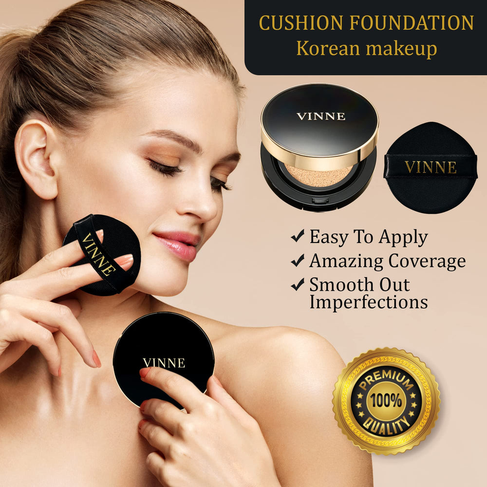 VINNE packaging close-up highlights sleek, portable design.