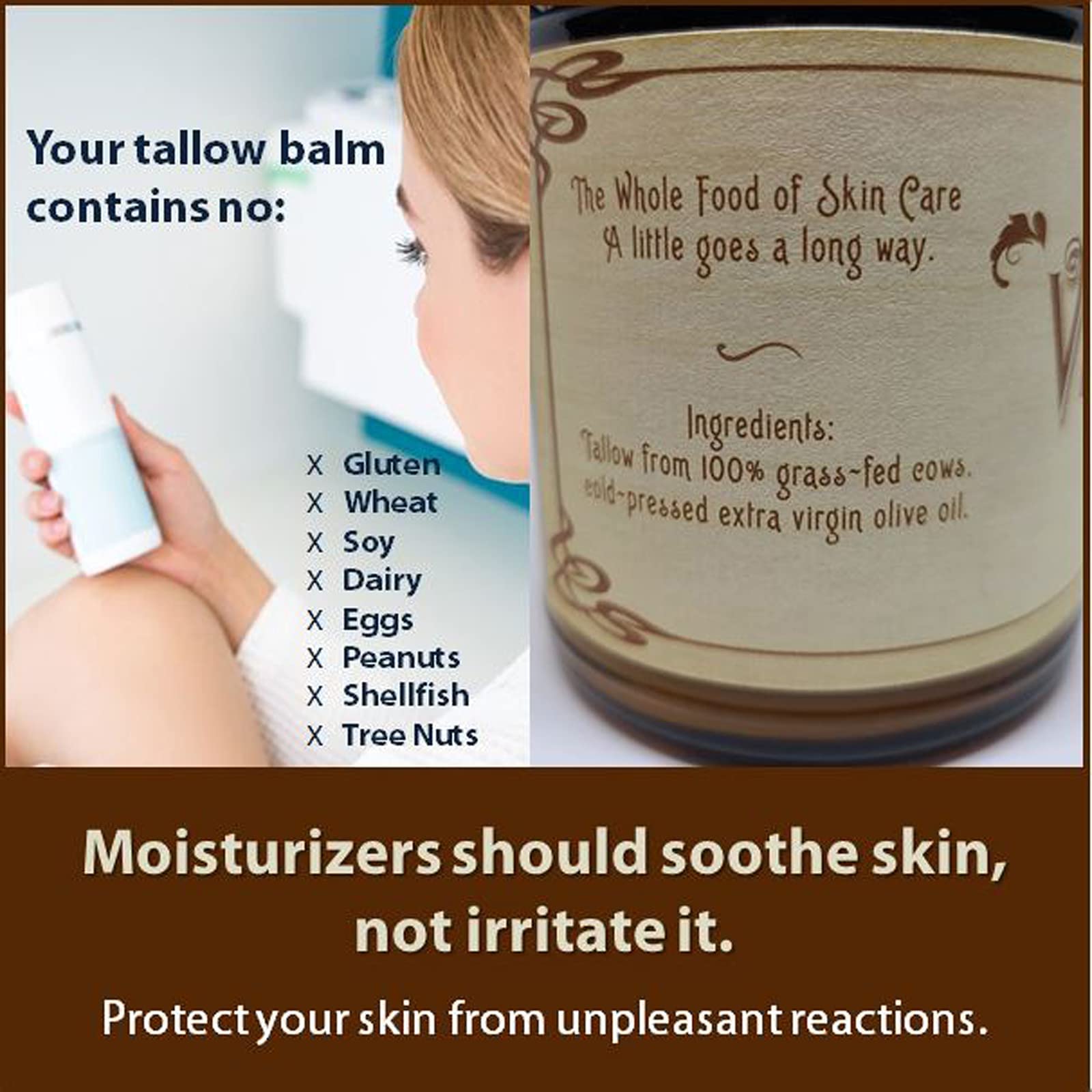Vintage Tradition 2 oz balm tin ready for on-the-go moisture.